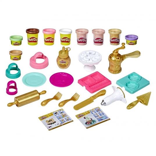 PLAYDOH PASTICCINI DORATI BAKER SET TORTA HSBE94375