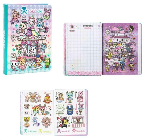 DIARIO TOKIDOKI AZZURRO  72233