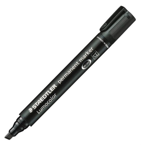 PENNARELLI STAEDTLER LUMOCOLOR MARKER NERO 350-9 PS