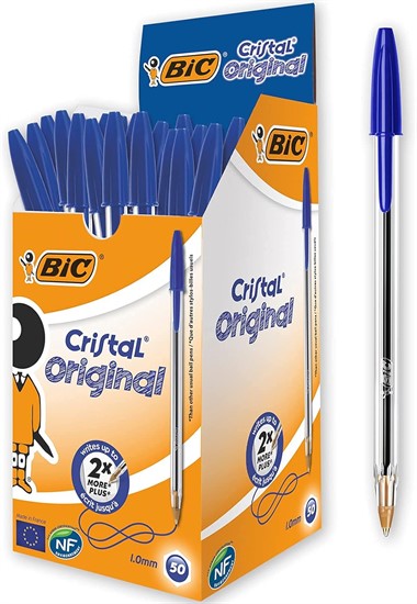 PENNA BIC CRISTAL BLU     8         373609