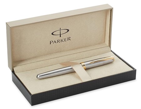 PENNA STILO PARKER SONNET ACCIAIO ORO   S0809110