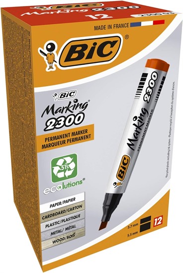 BIC PENNARELLI MARKER 2300 ROSSO  8209243