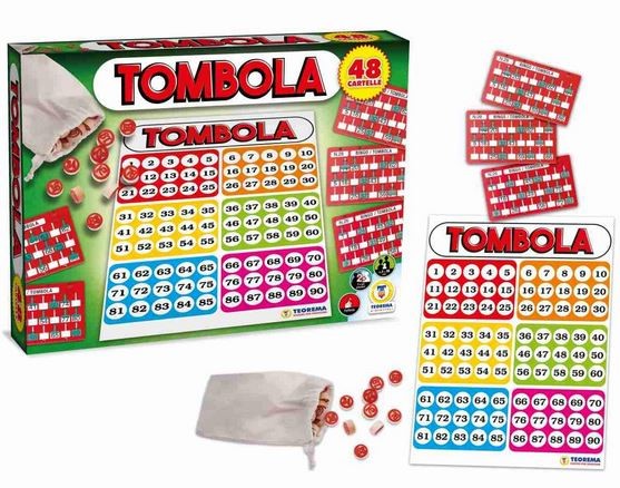 TOMBOLA TEOREMA 48 CARTELLE 68537