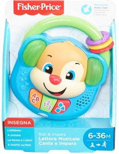 FISHER-PRICE LETTORE MUSICALE CANTA E IMPARA FPV06