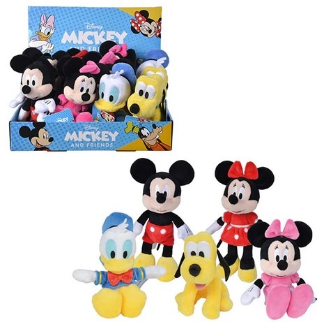 PELUCHE DISNEY MICKEY & FRIENDS ASS. CM.20 6315870224