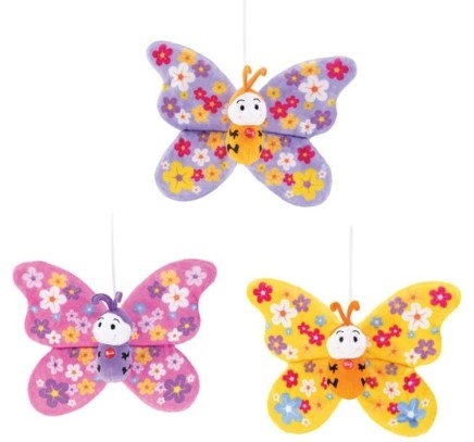 PELUCHE FARFALLA SPRING XS TRUDI ASS. 51352