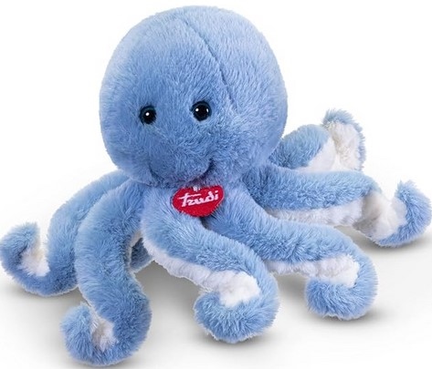 PELUCHE TRUDI POLIPO AZZURRO S 26576