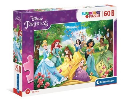 PUZZLE PRINCESS MAXI SUPERCOLOR 60PZ 26416 23745 26471