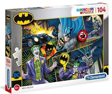 PUZZLE BATMAN SUPERCOLOR 104PZ 25708