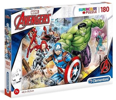 PUZZLE SUPERCOLOR THE AVENGERS 180PZ 29295 29107 29778