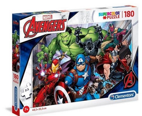 PUZZLE SUPERCOLOR THE AVENGERS 180PZ 29295 29107 29778