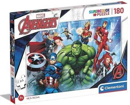 PUZZLE SUPERCOLOR THE AVENGERS 180PZ 29295 29107 29778