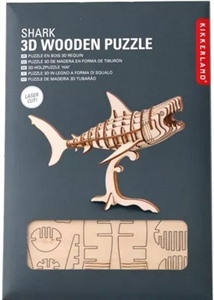 KIKKERLAND-PUZZLE IN LEGNO 3D SQUALO GG111KK