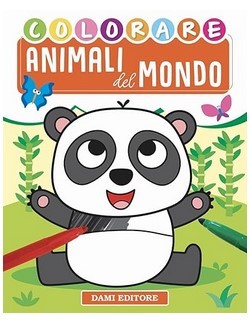 COLORARE ANIMALI DEL MONDO EDIZ. A COLORI