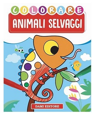 COLORARE ANIMALI SELVAGGI EDIZ. A COLORI