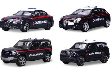 AUTO CARABINIERI 1:43 BURAGO ASS.  50006013