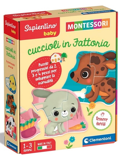 SAPIENTINO BABY CUCCIOLI CLEMENTONI 16410