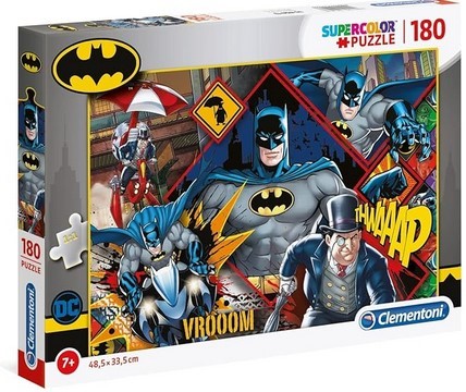 PUZZLE BATMAN SUPERCOLOR 180PZ 29108