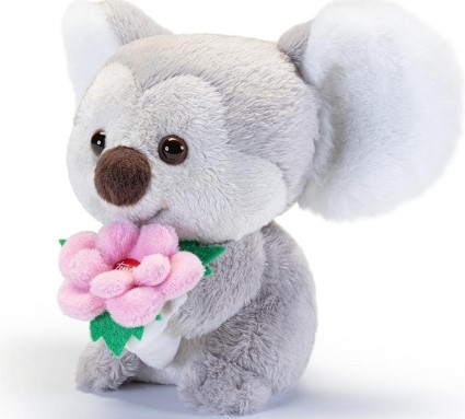 PELUCHE TRUDI KOALA FIORE ROSA XS 51364