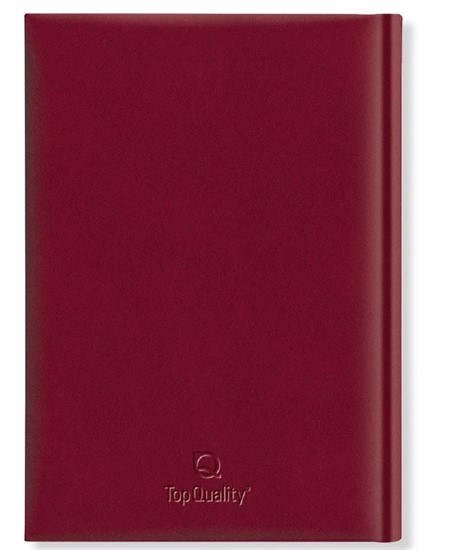 AGENDA TOP QUALITY GIORN.SAB/DOM SEP.14X20CM ROSSA 9201XMT08 4713