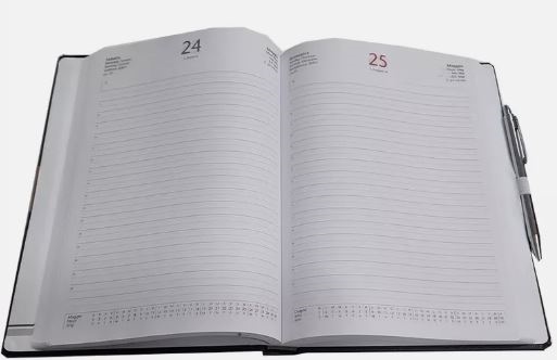 AGENDA GIORNO INTEMPO ANYTIME 15X21CM 7140AN COLORI ASS.