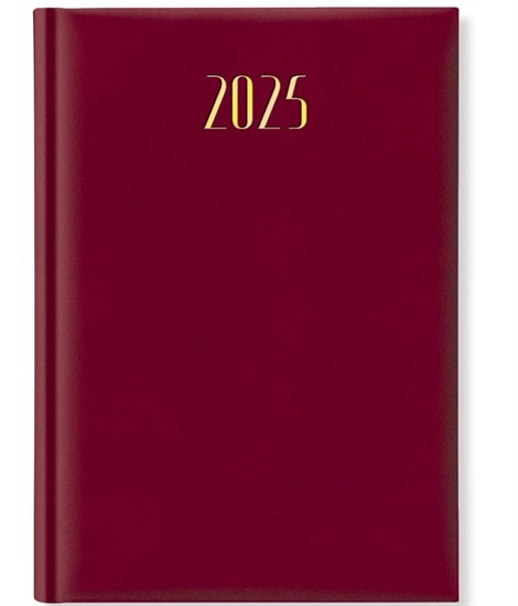 AGENDA TOP QUALITY SETTIMANALE 2025 17X24CM ROSSA 9131XMT08 4715