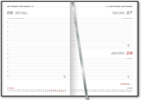 AGENDA GIORNO CANGINI FILIPPI MAIORI S/D 14,5X20,5CM  I40ZX99