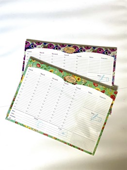 DESK PLANNER UFFICIO NATURE FLOWERS PIGNA 42x29,5CM 0232664