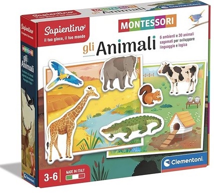 SAPIENTINO GLI ANIMALI MONTESSORI  16360