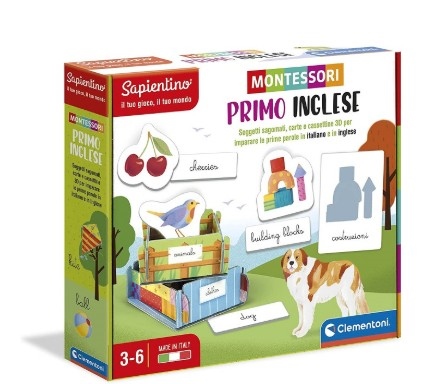 SAPIENTINO PRIMO INGLESE MONTESSORI 16364