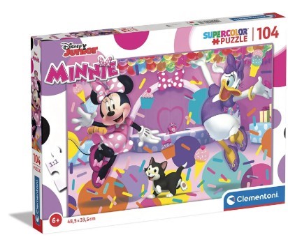 PUZZLE SUPERCOLOR MINNIE 104PZ  25735