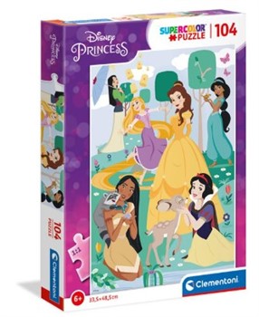 PUZZLE SUPERCOLOR PRINCESS 104PZ 25736 27086 27119 27146 27708 27983