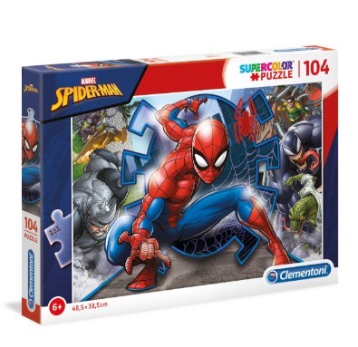 PUZZLE SPIDERMAN 104PZ SUPERCOLOR 27988 ASS.