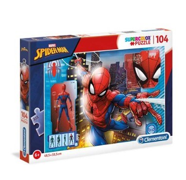 PUZZLE SPIDERMAN 104PZ SUPERCOLOR 27988 ASS.