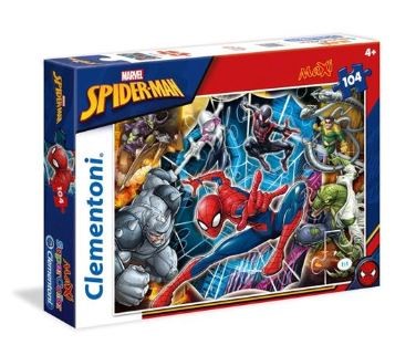 PUZZLE MAXI SPIDERMAN 104PZ CLEMENTONI 23734 23684 23716