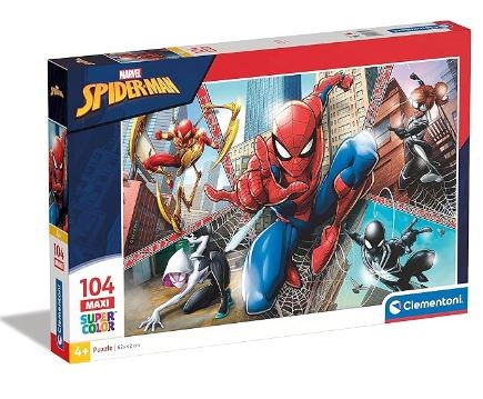 PUZZLE MAXI SPIDERMAN 104PZ CLEMENTONI 23734 23684 23716