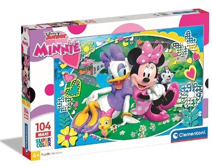 PUZZLE MINNIE SUPERCOLOR MAXI 104PZ 23708