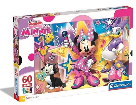 PUZZLE MAXI MINNIE SUPERCOLOR 60PZ  26443