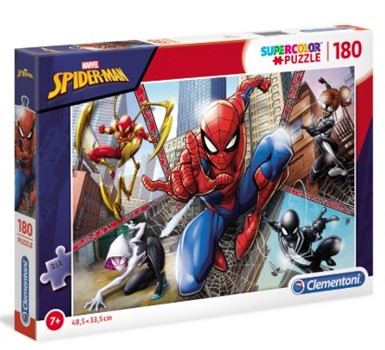 PUZZLE SUPERCOLOR SPIDERMAN 180PZ  29302 27531 29293