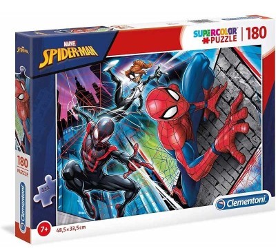 PUZZLE SUPERCOLOR SPIDERMAN 180PZ  29302 27531 29293