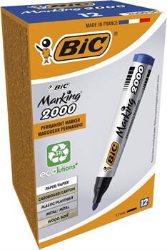 BIC PENNARELLI MARKER 2000 BLU  820914