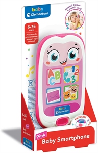 CLEMENTONI BABY SMARTPHONE ROSA 17935