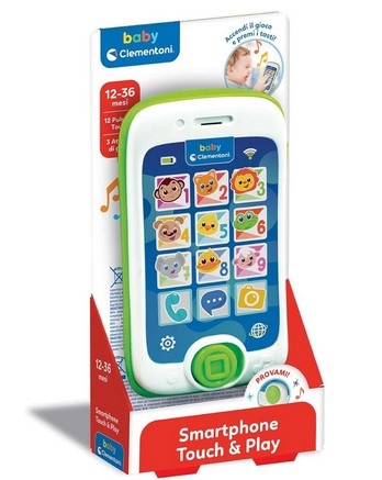 BABY SMARTPHONE TOUCH&PLAY VERDE CLEMENTONI 17934