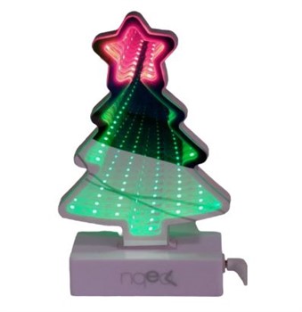 LAMPADA 3D TUNNEL ALBERO DI NATALE 72870AL