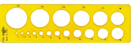 ORTOGRAFO MASCHERA PER CERCHI 7128