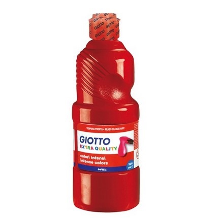 GIOTTO TEMPERA LIQUIDA 500ML ROSSO 07 532808