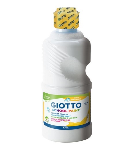 GIOTTO TEMPERA LIQUIDA 250ML BIANCO 530801