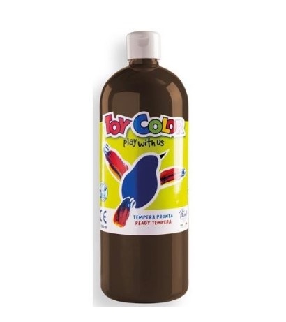 TOY COLOR TEMPERA LIQUIDA 1LT MARRONE 0554.622