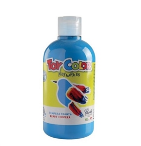 TOY COLOR TEMPERA LIQUIDA 500ML CIANO 0551.618