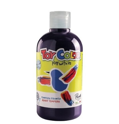 TOY COLOR TEMPERA LIQUIDA 500ML NERO 0551.624